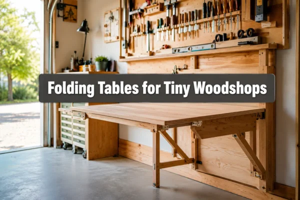 Folding Tables for Tiny Woodshops: Choosing Dimensions, Hardware, and Wall Mounts for Multi-Use Surfaces