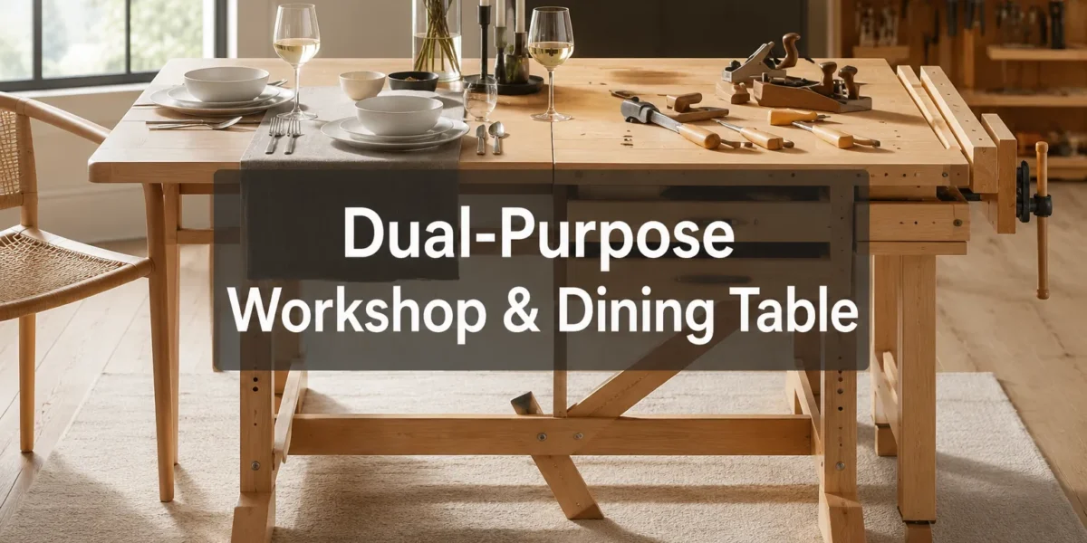 Folding Tables vs. Folding Workbenches: How to Build a Dual‑Purpose Workshop and Dining Table