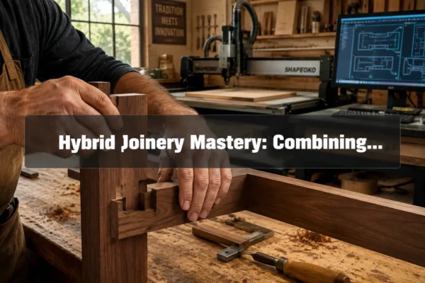 Hybrid Joinery Mastery: Combining Hand-Cut Mortise-and-Tenon With CNC-Milled Pockets