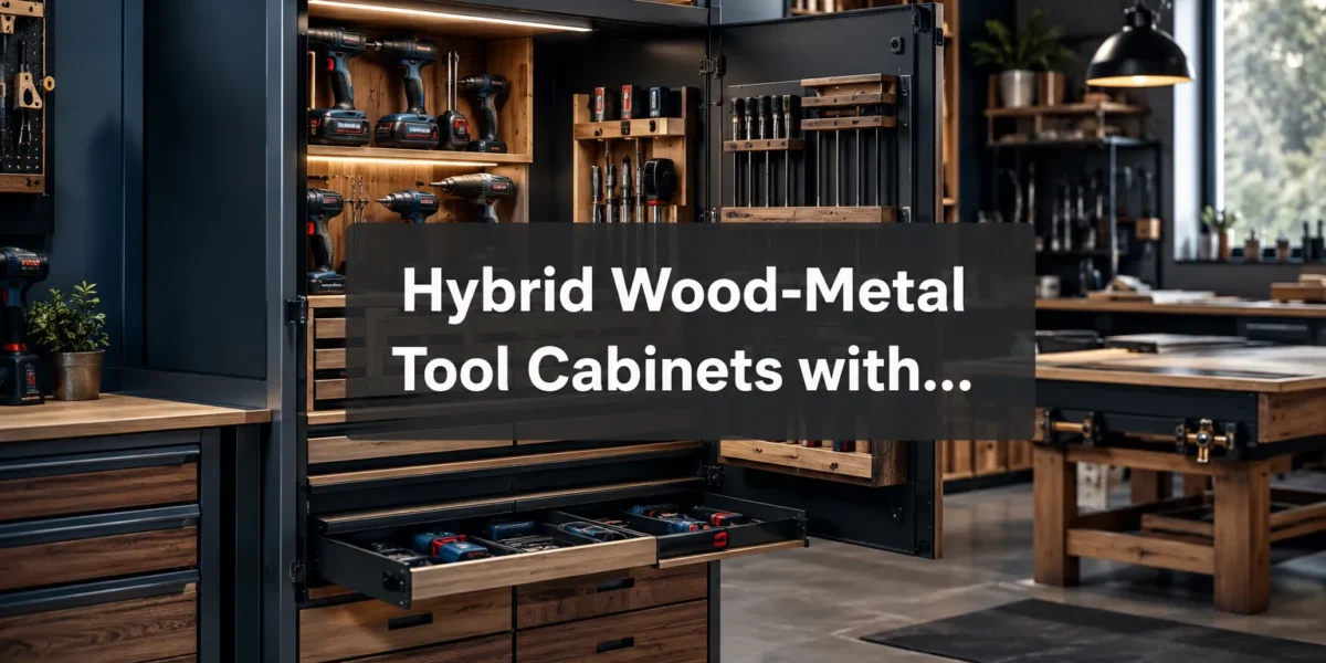 Hybrid Wood-Metal Tool Cabinets with Modular Inserts: Smart Shop Organization for Growing Power Tool Collections