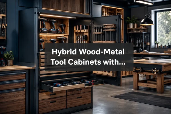 Hybrid Wood-Metal Tool Cabinets with Modular Inserts: Smart Shop Organization for Growing Power Tool Collections