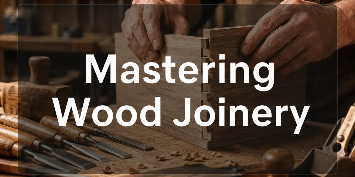 Mastering Wood Joinery Techniques: Essential Methods for Strong and Beautiful Furniture