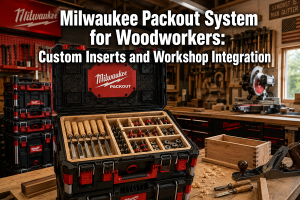 Milwaukee Packout System for Woodworkers: Custom Inserts and Workshop Integration