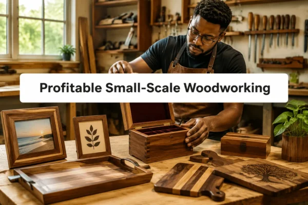 Profitable Small-Scale Woodworking: Mastering Jewelry Boxes, Picture Frames, and Serving Trays