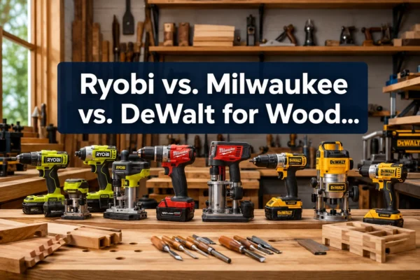 Ryobi vs. Milwaukee vs. DeWalt for Wood Joinery Tasks: Which Brand Is Best for Drilling, Routing, and Mortising?