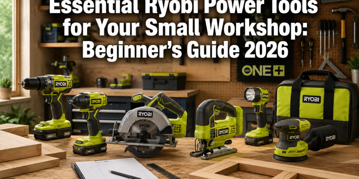 Selecting the Best Ryobi Power Tools for Small Workshop Setup: Essential Picks for Beginners