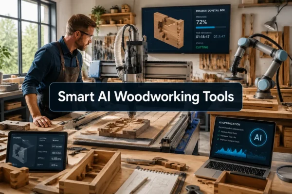 Smart and AI-Assisted Woodworking Tools: How Automation and Cobots Are Changing Home Workshops