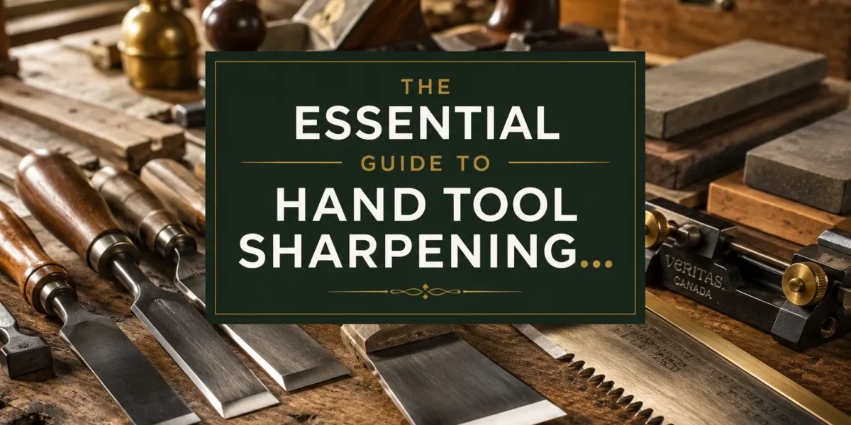 The Essential Guide to Hand Tool Sharpening and Maintenance: Keep Your Chisels, Planes, and Saws Razor Sharp