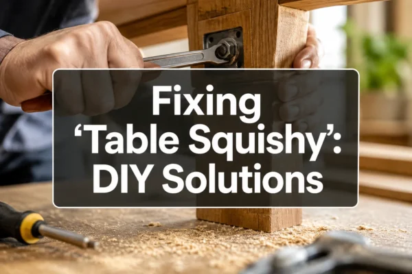 Understanding ‘Table Squishy’: Troubleshooting Common Table Instability Issues and DIY Fixes