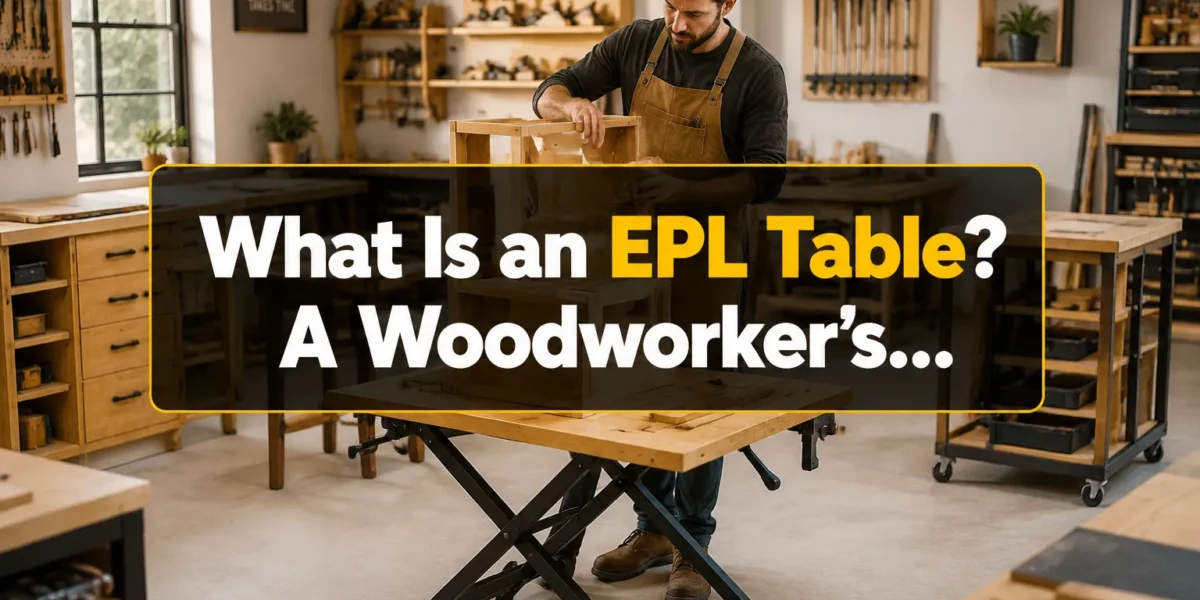 What Is an EPL Table? A Woodworker’s Guide to Folding, Expandable, and Space-Saving Work Surfaces