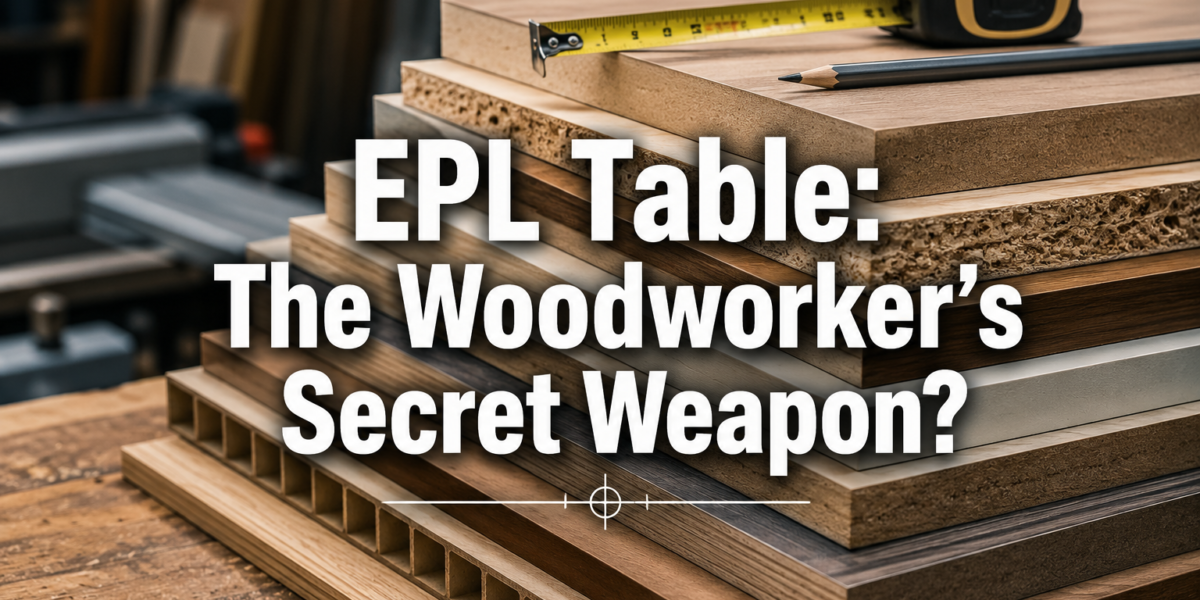 What is EPL Table and How Does it Affect Woodworking Projects?