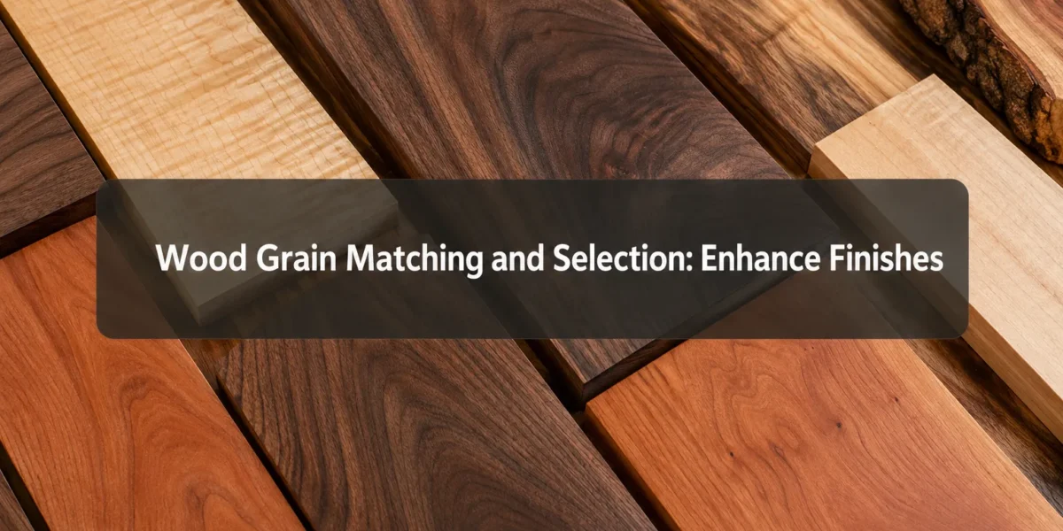 Wood Grain Matching and Selection: Choosing Complementary Lumber for Visible Natural Finishes