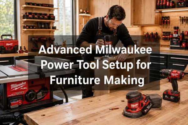 Advanced Milwaukee Power Tool Setup for Furniture Making: Complete Workshop Integration Guide