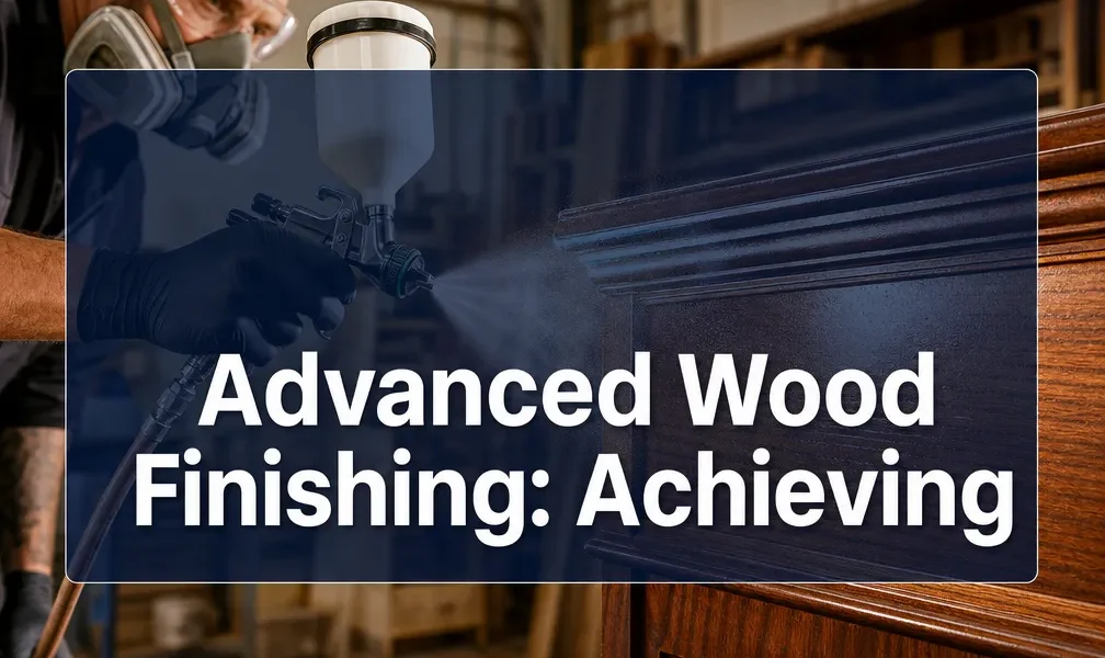Advanced Wood Finishing: Achieving Professional Spray Application Results with Polyurethane and Lacquer