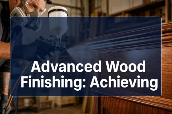 Advanced Wood Finishing: Achieving Professional Spray Application Results with Polyurethane and Lacquer
