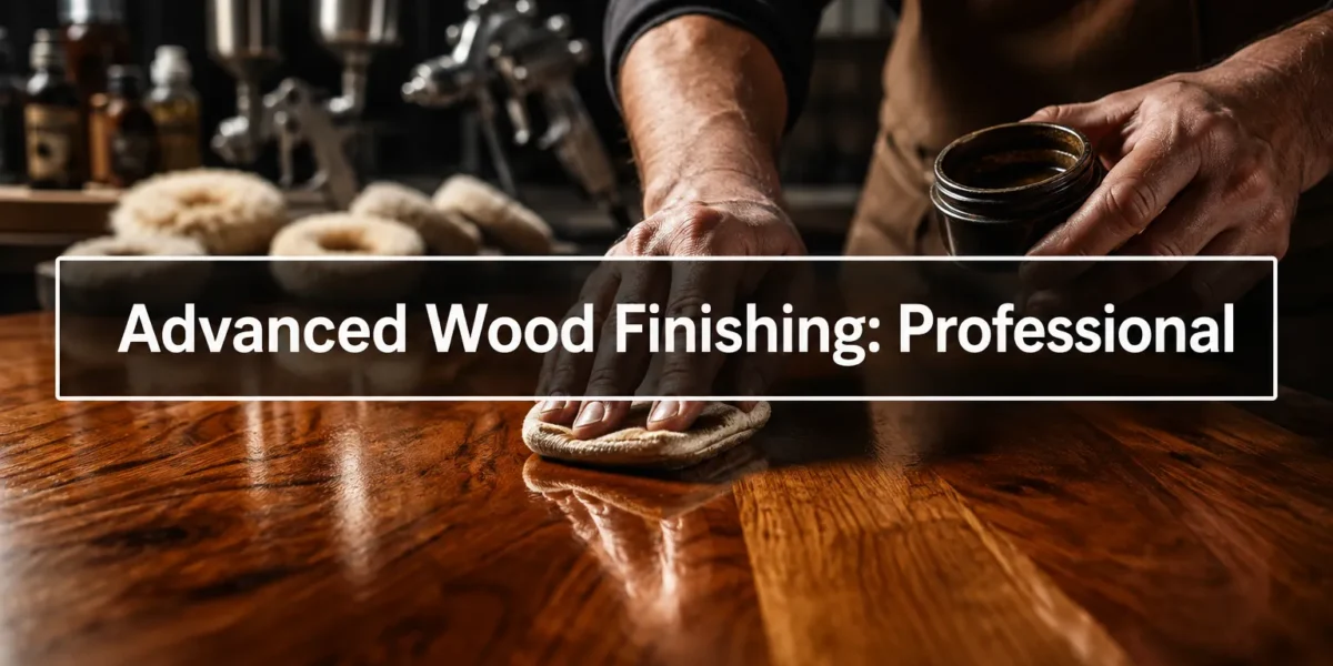 Advanced Wood Finishing: Professional Polishing, Staining, and Protective Coating Techniques for Premium Results