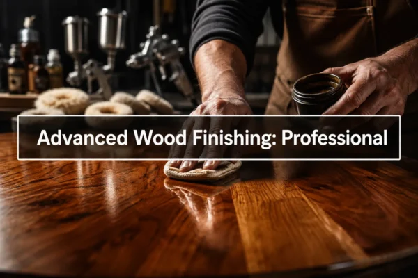 Advanced Wood Finishing: Professional Polishing, Staining, and Protective Coating Techniques for Premium Results