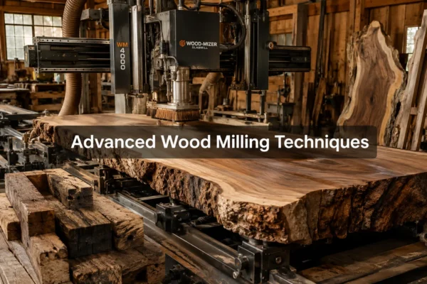 Advanced Wood Milling Techniques: Preparing Live-Edge Slabs and Reclaimed Wood for Fine Furniture