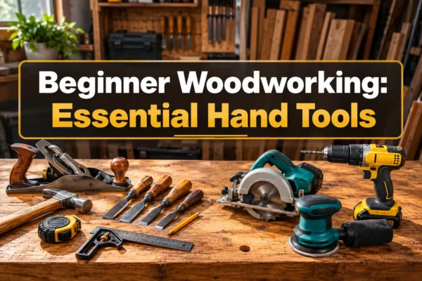Beginner Woodworking: Essential Hand Tools vs. Power Tools—Which Should You Buy First?