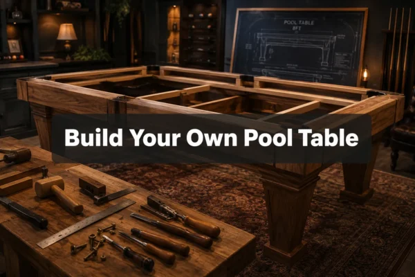 Beginner’s Guide to Building Pool and Billiard Tables: Slate Bed Installation, Felt Covering, and Pocket Construction