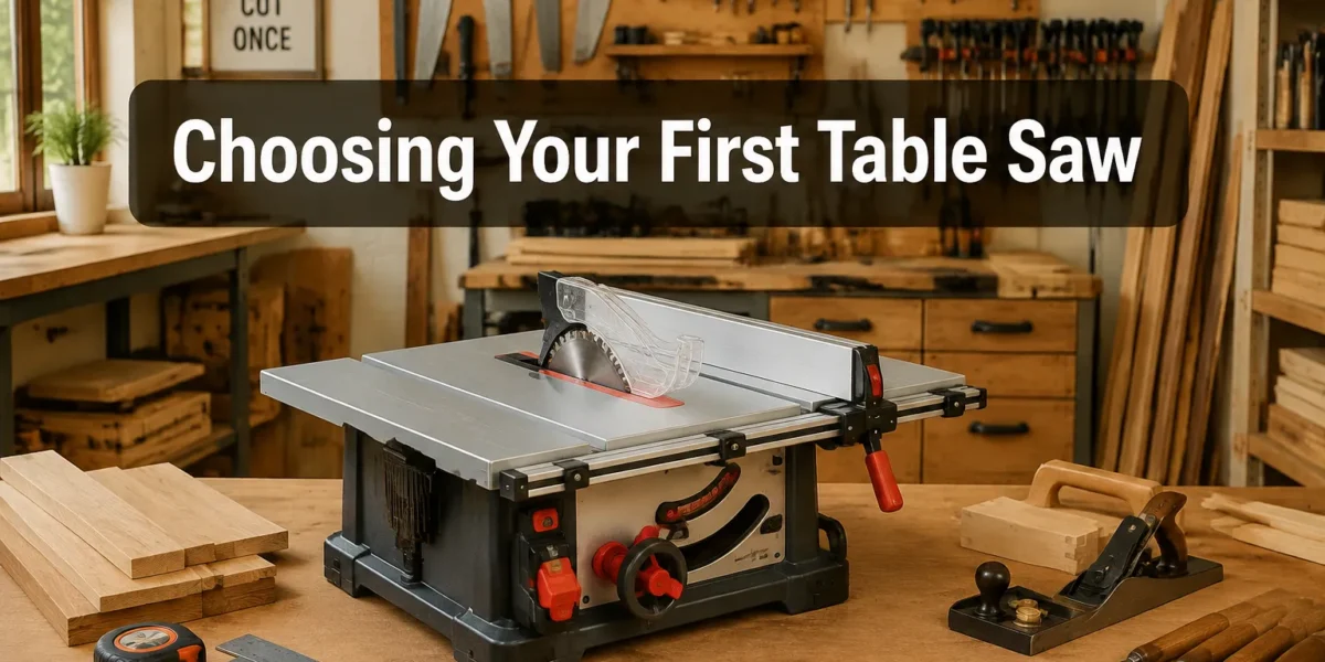 Beginner’s Guide to Choosing Your First Table Saw: Features, Safety, and Budget for Small Workshops