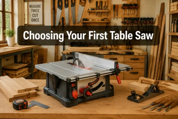 Beginner’s Guide to Choosing Your First Table Saw: Features, Safety, and Budget for Small Workshops