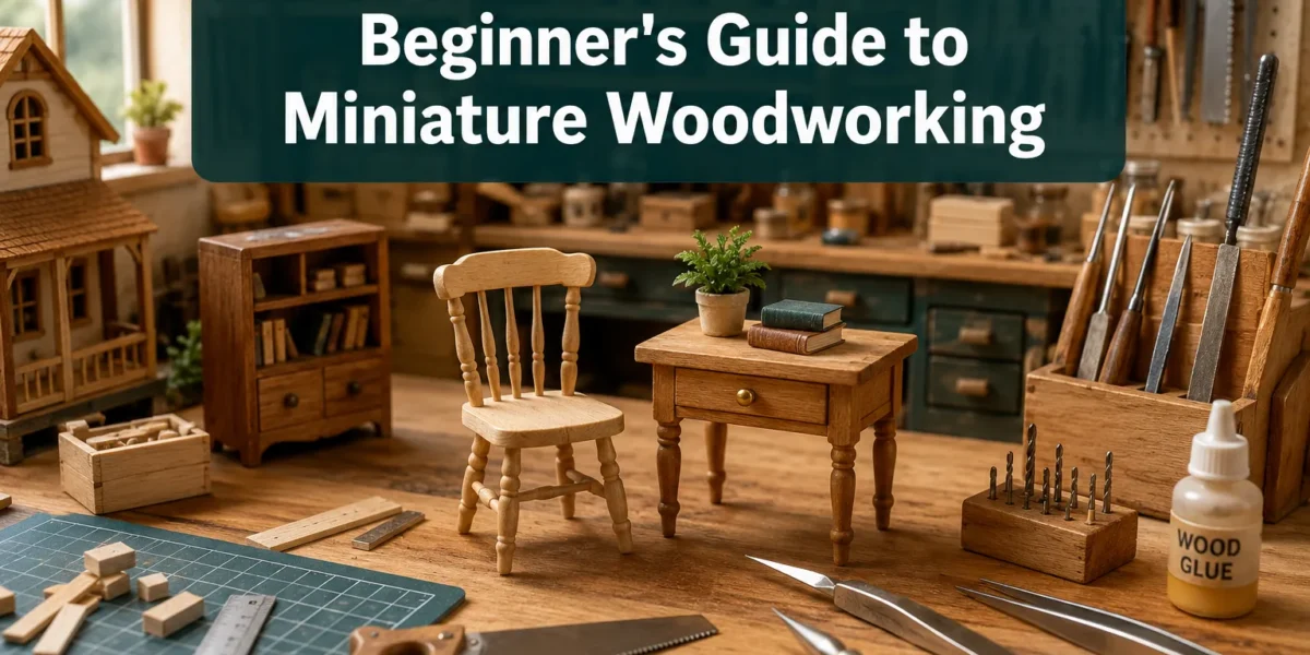 Beginner’s Guide to Miniature Woodworking Projects: Dollhouse Furniture, Boxes, and Decorative Pieces