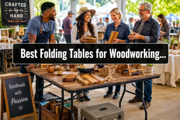 Best Folding Tables for Woodworking and Craft Fairs: Comparing Durability, Portability, and Setup Speed