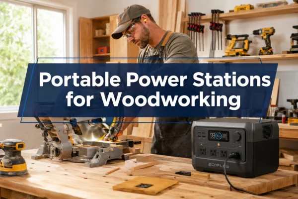 Best Portable Power Stations for Woodworking: Sizing, Runtime, and Off-Grid Workshop Setup