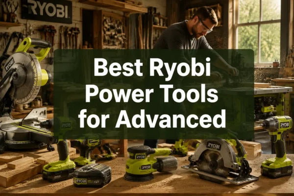 Best Ryobi Power Tools for Advanced Woodworking Projects: Expanding Your Shop Beyond the Basics