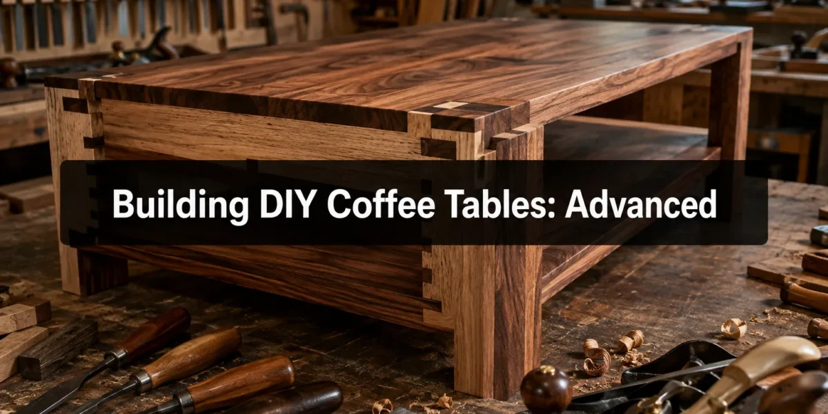Building DIY Coffee Tables: Advanced Joinery and Premium Finishes for Custom Centerpieces