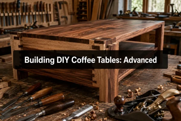 Building DIY Coffee Tables: Advanced Joinery and Premium Finishes for Custom Centerpieces