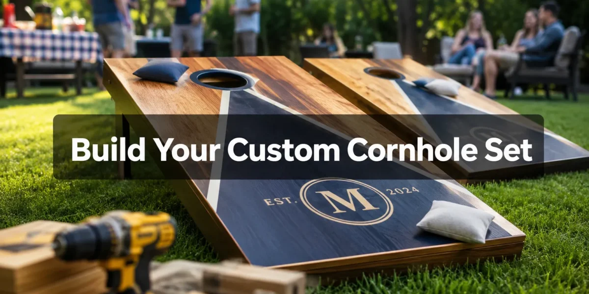 Building a Custom Cornhole Board Set: Wood Selection, Finish, and Regulation Dimensions for Backyard Fun