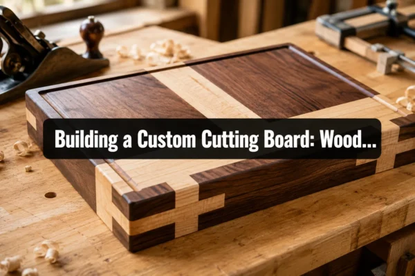 Building a Custom Cutting Board: Wood Selection, Food-Safe Finishes, and Joinery for Selling