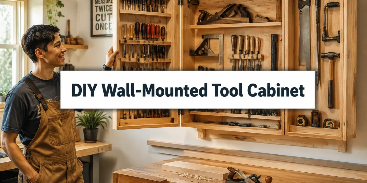 Building a DIY Wall-Mounted Tool Cabinet with French Cleats: Maximize Small Workshop Storage