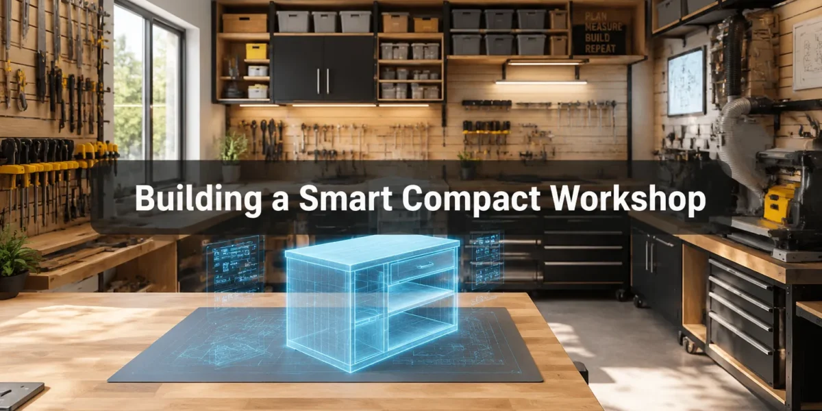 Building a Smart Compact Workshop: Affordable Automation, Digital Layout Tools, and AR Project Planning for Small Spaces