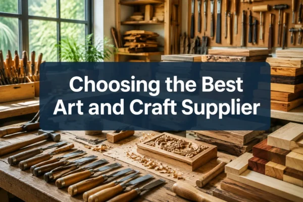 Choosing the Best Art and Craft Supplier for Woodworking: Essential Tools and Materials Online