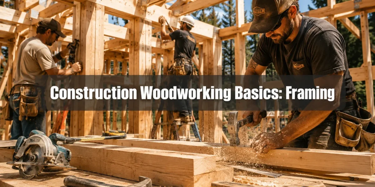 Construction Woodworking Basics: Framing, Structural Joinery, and Load-Bearing Furniture Design