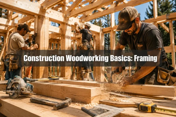 Construction Woodworking Basics: Framing, Structural Joinery, and Load-Bearing Furniture Design