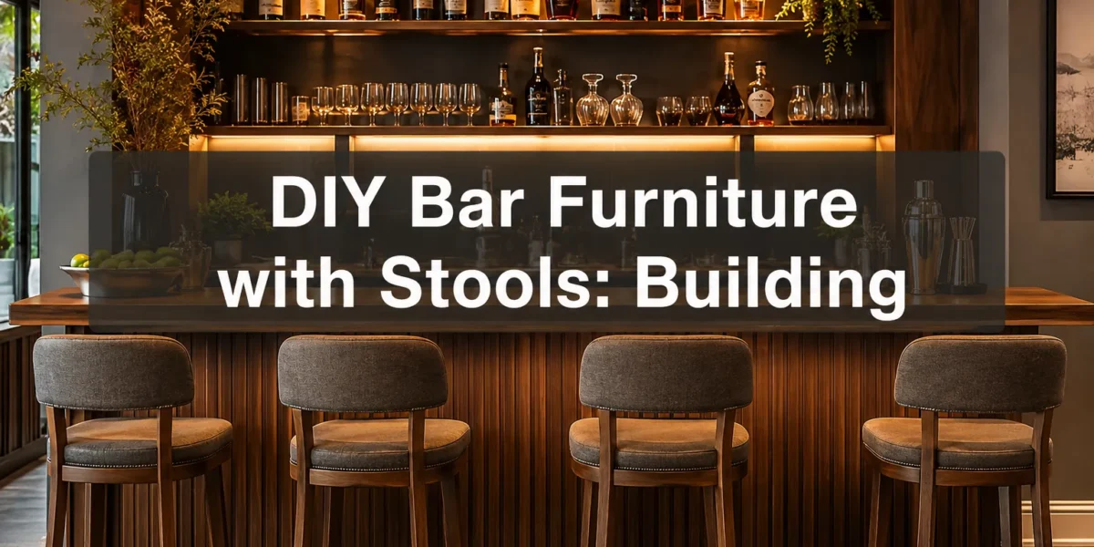DIY Bar Furniture with Stools: Building Cohesive Sets for Home Entertaining