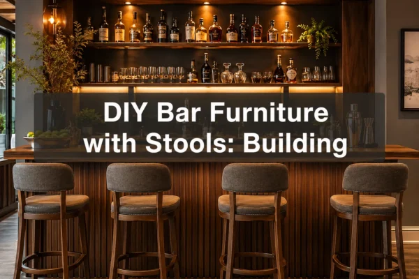 DIY Bar Furniture with Stools: Building Cohesive Sets for Home Entertaining