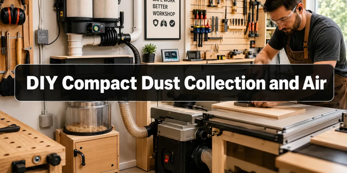 DIY Compact Dust Collection and Air Filtration for Micro Workshops: Solutions for Sub-200 sq ft Spaces