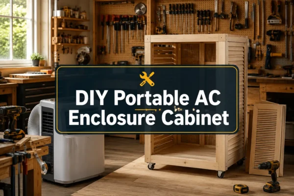 DIY Portable AC Enclosure Cabinet: Soundproofing and Ventilation Solutions for Workshop Cooling Systems