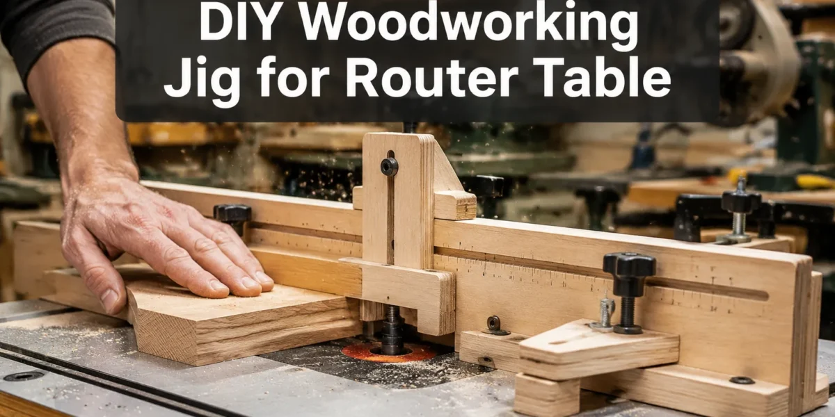 DIY Woodworking Jig for Router Table: Precision Template for ‘Table Saw and Table’ Joinery