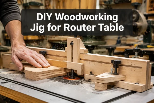 DIY Woodworking Jig for Router Table: Precision Template for ‘Table Saw and Table’ Joinery