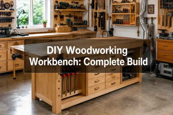 DIY Woodworking Workbench: Complete Build Guide with Tool Storage, Clamping, and Dust Collection Integration