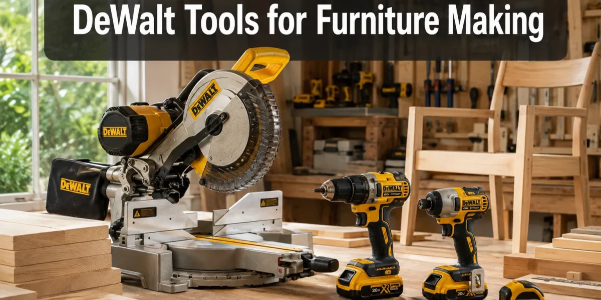 DeWalt Power Tool Ecosystem for Furniture Making: Complete Beginner Setup and Upgrade Path Recommendations