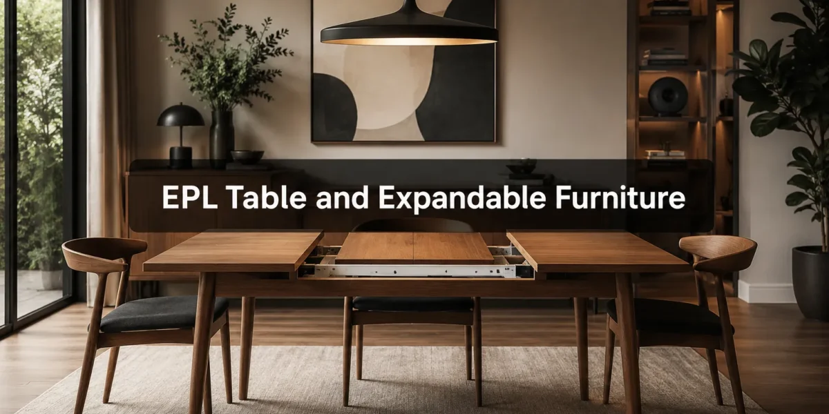 EPL Table and Expandable Furniture: Complete Design and Build Guide for Space-Saving Dining