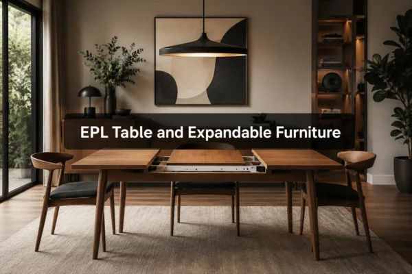 EPL Table and Expandable Furniture: Complete Design and Build Guide for Space-Saving Dining
