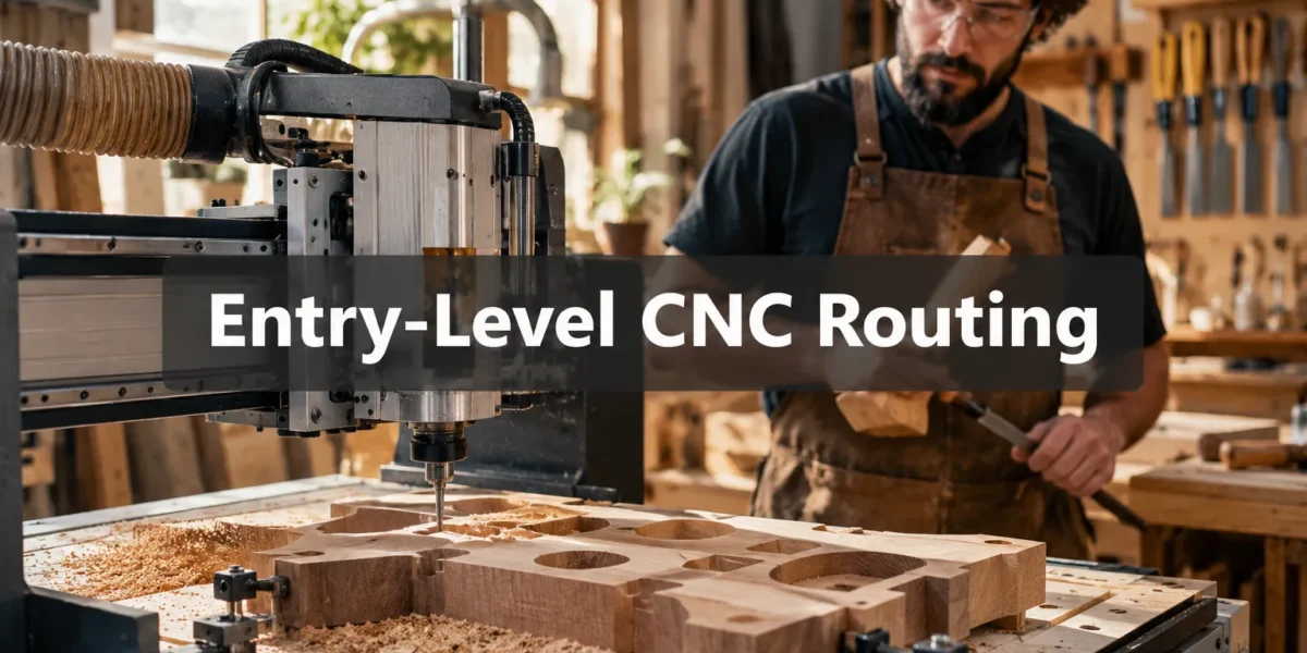 Entry-Level CNC Routing for Woodworkers: Hybrid Hand-Tool and Digital Workflows for Custom Joinery at Home